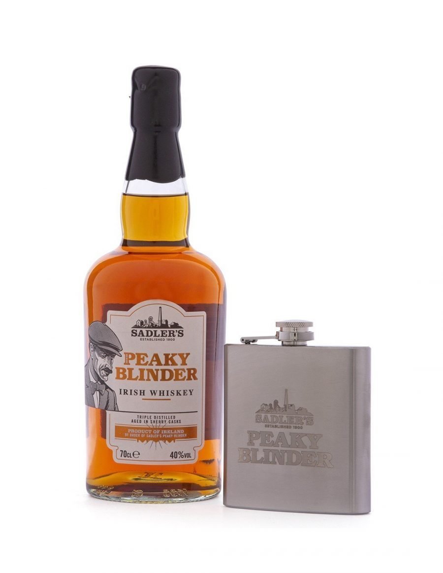 Peaky Blinder Gift Pack with Hip Flask