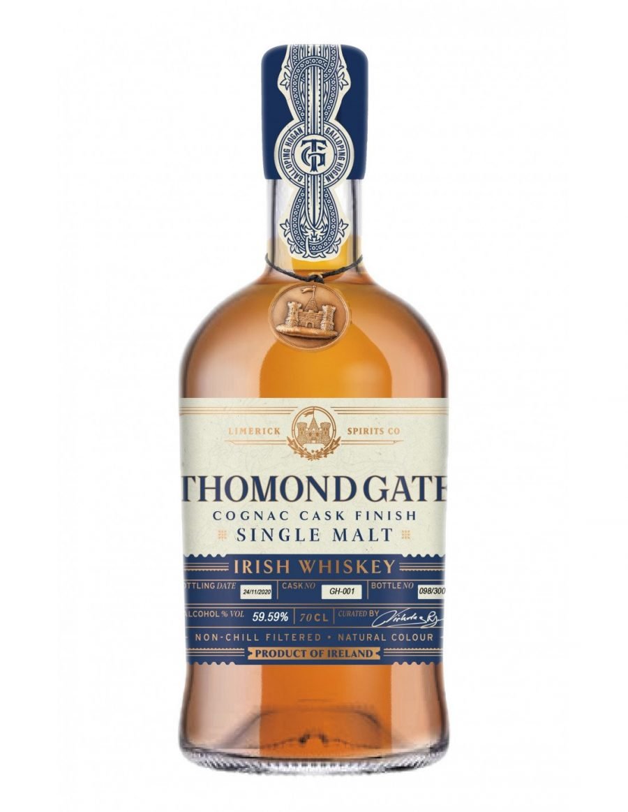 Thomond Gate - Single Malt Cognac Finish - Galloping Hogan - Cask Strength - 1x Case