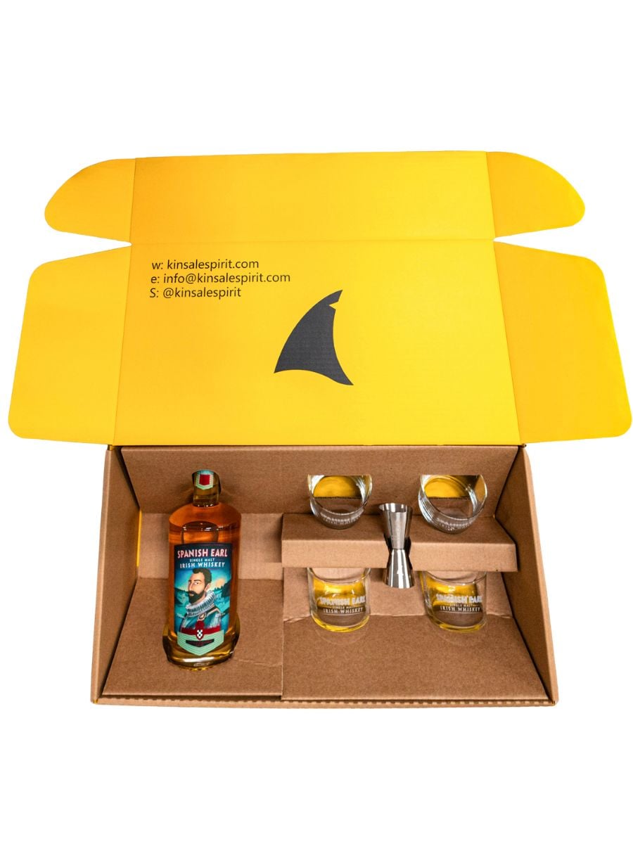 Kinsale Spanish Earl Irish Whiskey Gift Hamper